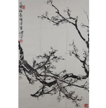 小圆梅影暗浮香